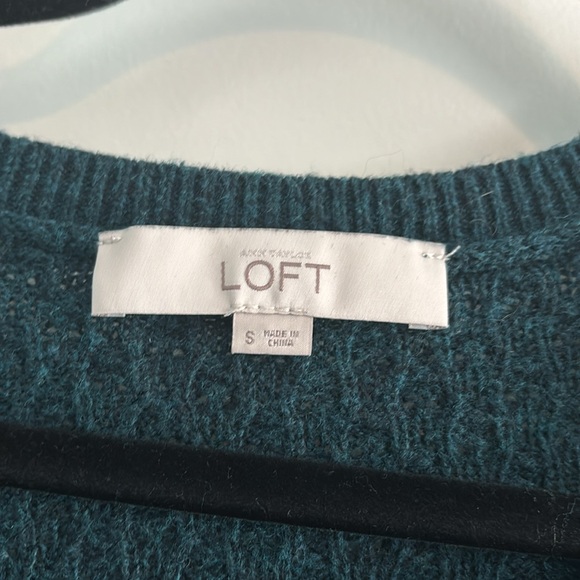 Ann Taylor LOFT Green Sweater Dress Size Small - Picture 3 of 5